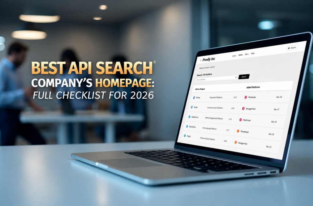 best api search company's homepage