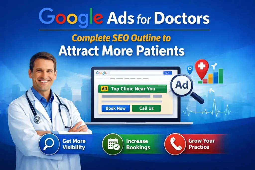 google ads for doctors seo outline